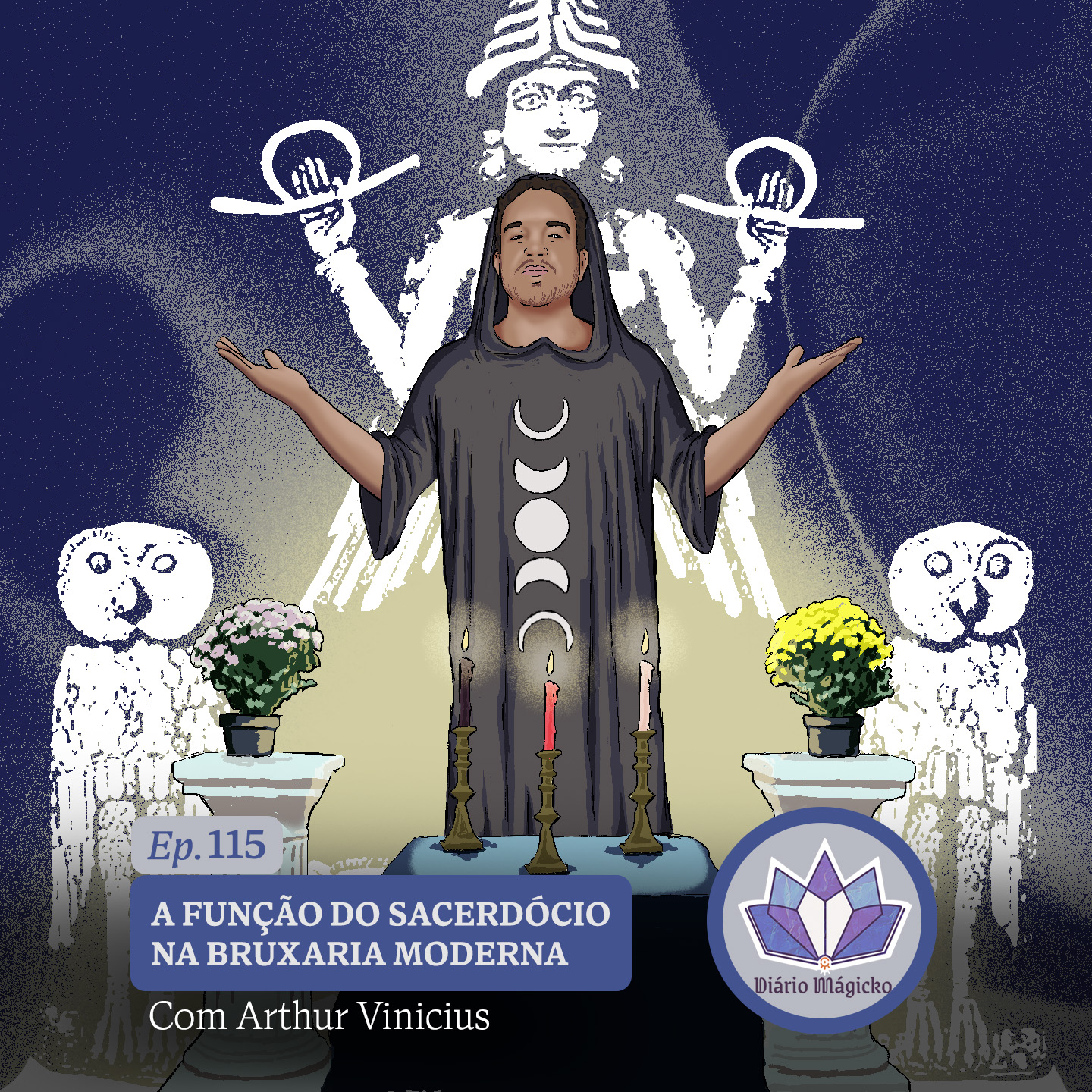 DM #116 – O Sacerdócio na Bruxaria Moderna – com O Véu da Estrela
